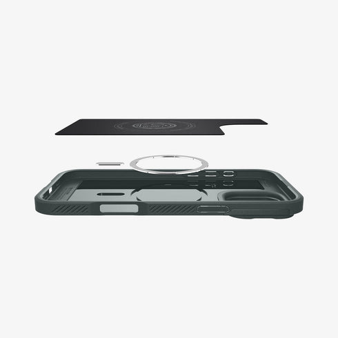 כיסוי Spigen לאייפון 16 מסדרת Optik Armor (MagFit)